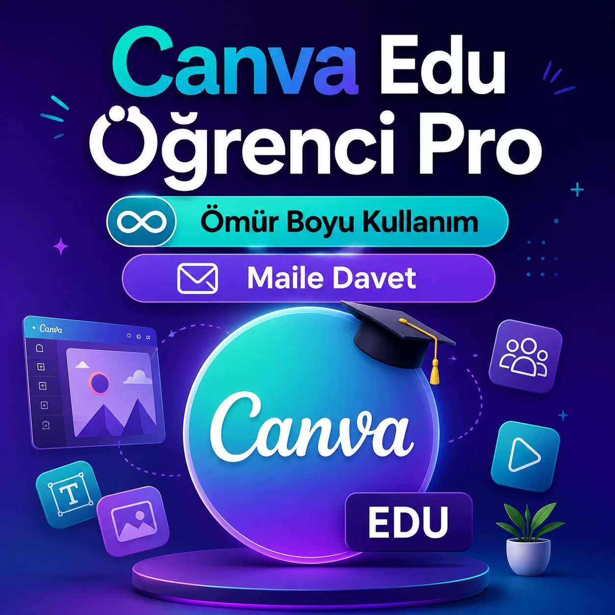 Canva dijital lisans görseli