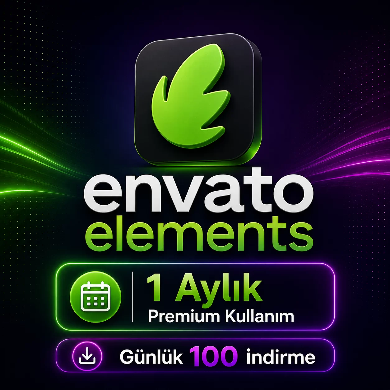 Envato Element dijital lisans görseli