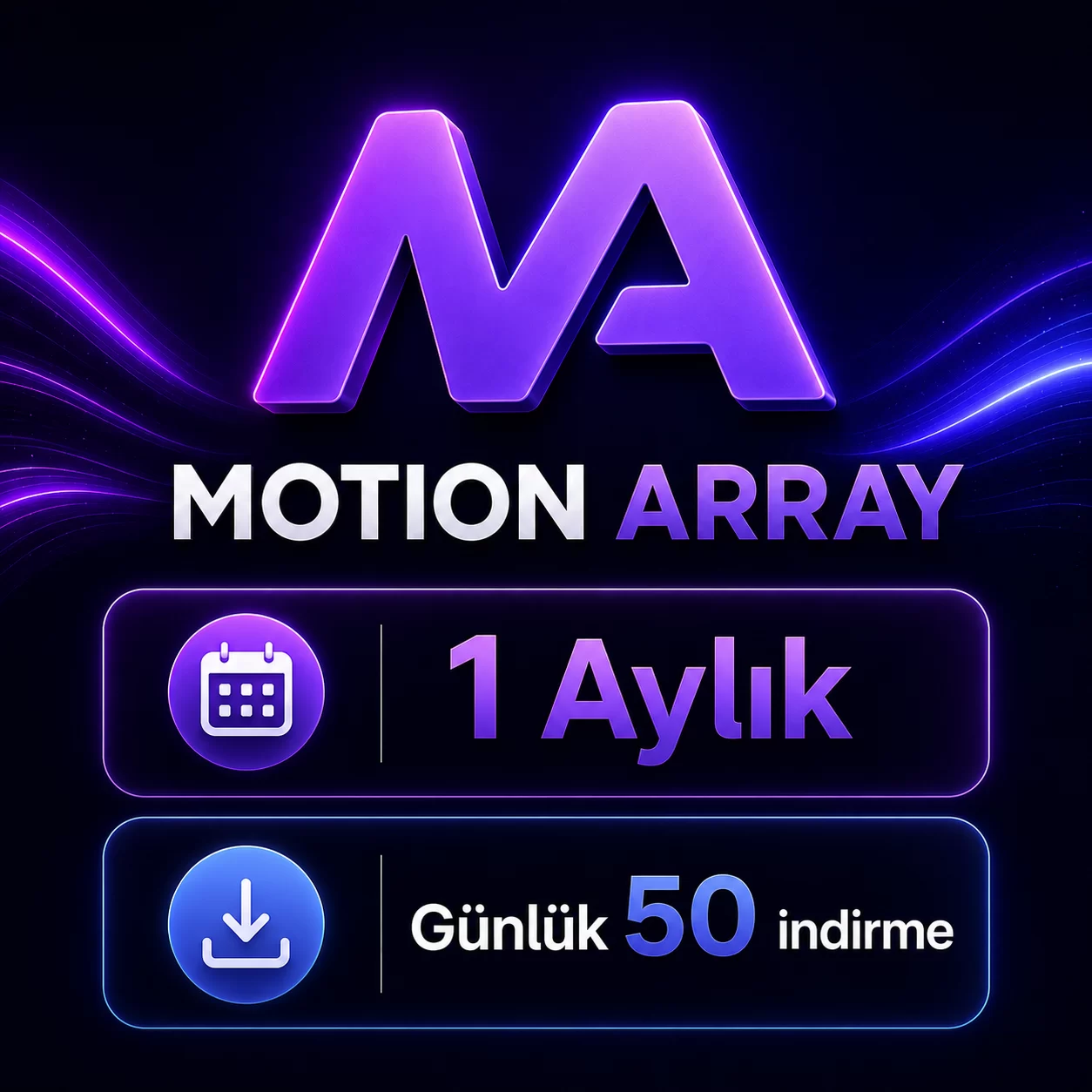 Motion Array dijital lisans görseli