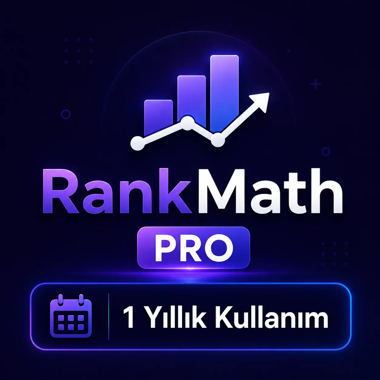Rank Math Pro Wp Eklentisi dijital lisans görseli