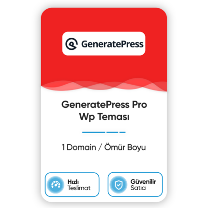 GeneratePress Pro Wp Teması